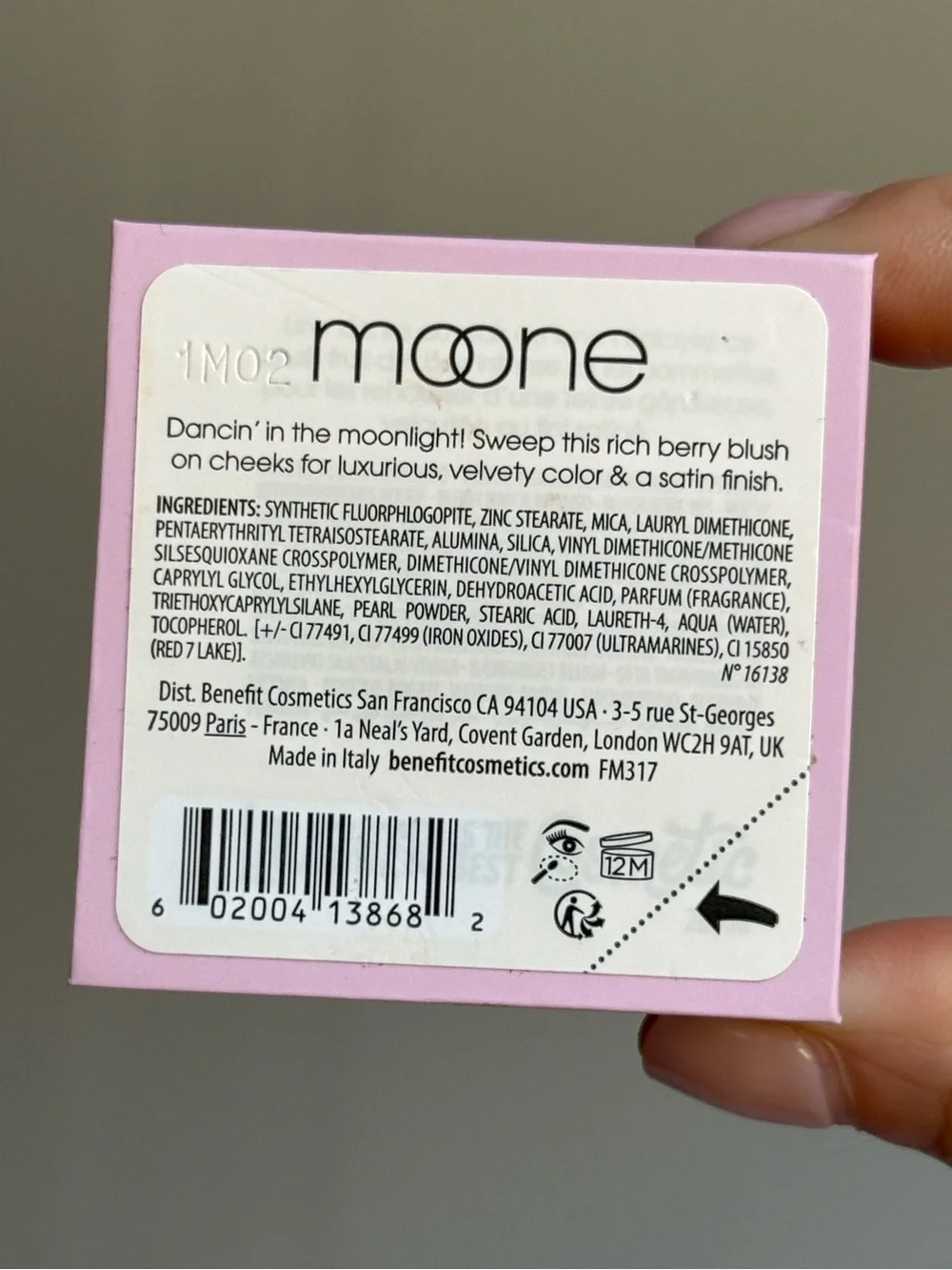 Benefit brand new